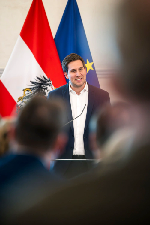 Image credit: [**BKA/CHRISTOPHER DUNKER**](https://fotoservice.bundeskanzleramt.at/bka/staatssekretaer_proell/20260305_Veranstaltungen_Weltfrauentag.html), 2026.