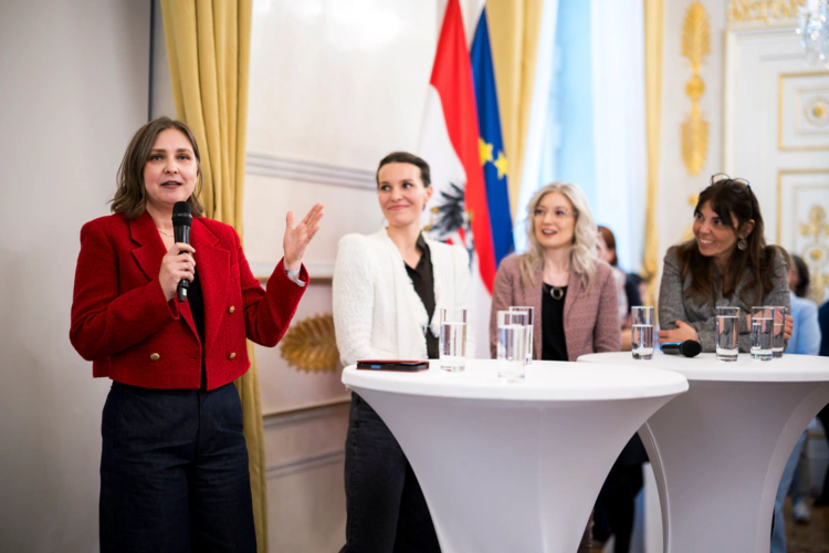 Image credit: [**BKA/CHRISTOPHER DUNKER**](https://fotoservice.bundeskanzleramt.at/bka/staatssekretaer_proell/20260305_Veranstaltungen_Weltfrauentag.html), 2026.
